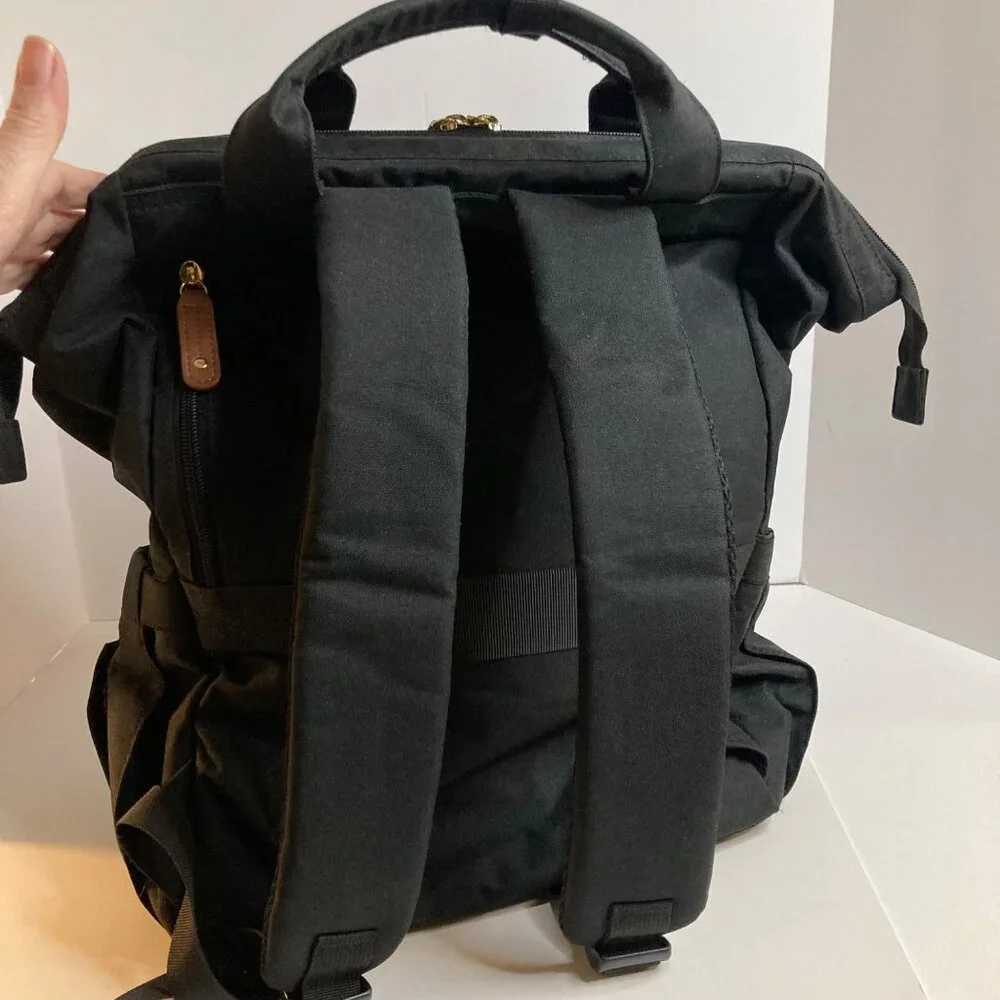 Lovevook Laptop Backpack Travel‎ Black White USB Attachment 15